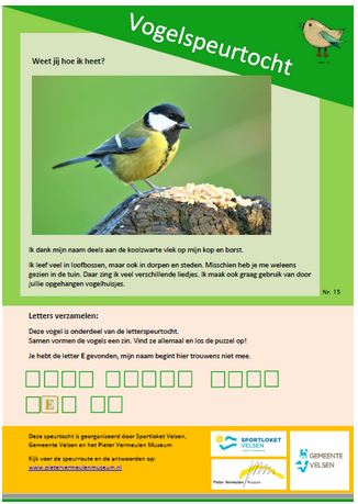 Vogelspeurtocht in Velsen – Doe mee!